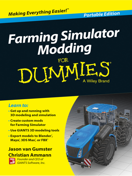 Title details for Farming Simulator Modding For Dummies by Jason van Gumster - Available